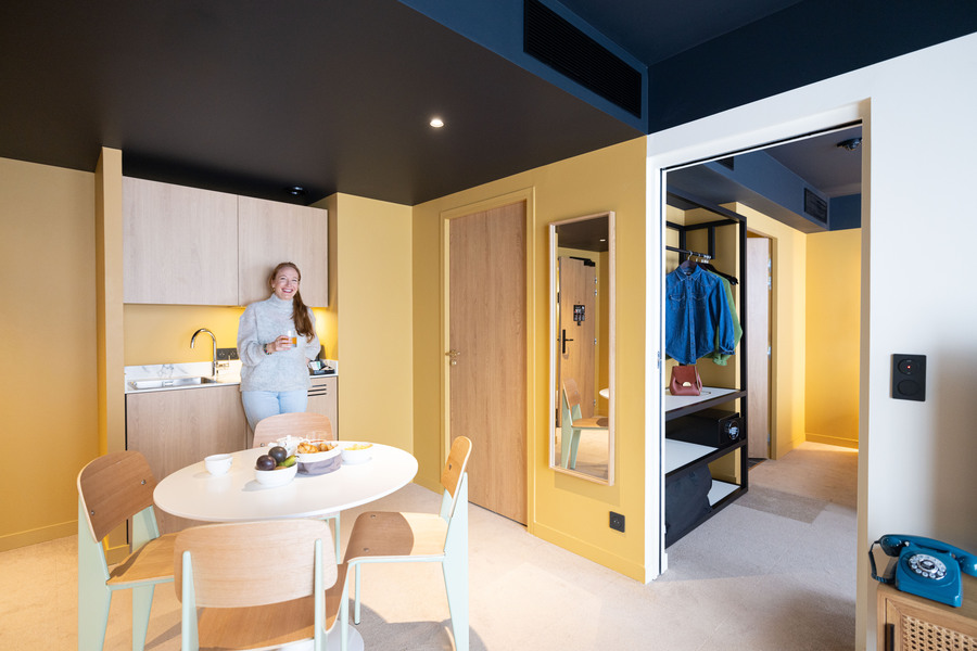 kopster hotels colombes residence appartement